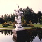 Abduction of the Sabines by Giambologna - hand carved white Carrara marble - Private Residence, Buenos Aires, Argentina